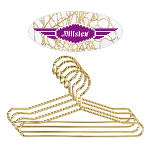 20 Pcs Mini-Kleiderbügel Für Puppenschrank Puppenkleider Puppenaufhänger Metall - Bild 10 von 10
