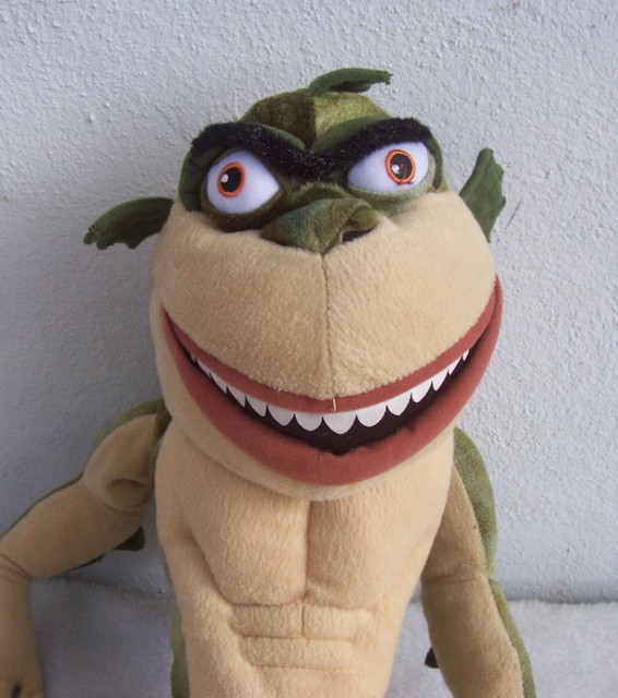 Ugly Huge Monster Alien Dinosaur Throwback 30 inches Tall Plush Toy Play Mate | eBay