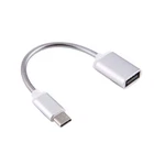 Metal USB C 3.1 Type C Male To USB Female OTG Data Sync Converter Adapter Cable