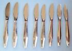 8 Sterling Handle Reed Barton Diamond Butter Spreaders 6.8 inch Stainless Blade