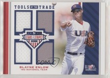 2017 USA Baseball Stars & Stripes Tools of the Trade /199 Blayne Enlow #35 0v1