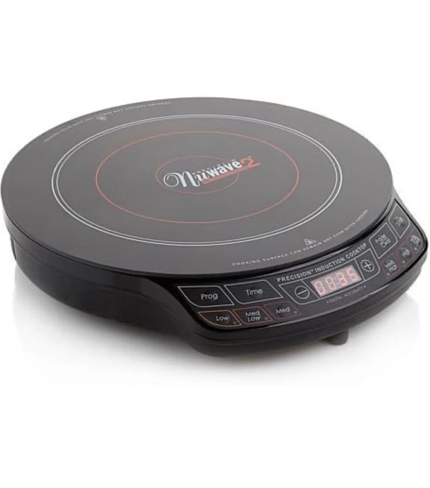 Placa de inducción Nuwave Precision 2 con sartén antiadherente de cerámica Foto 2 de 4