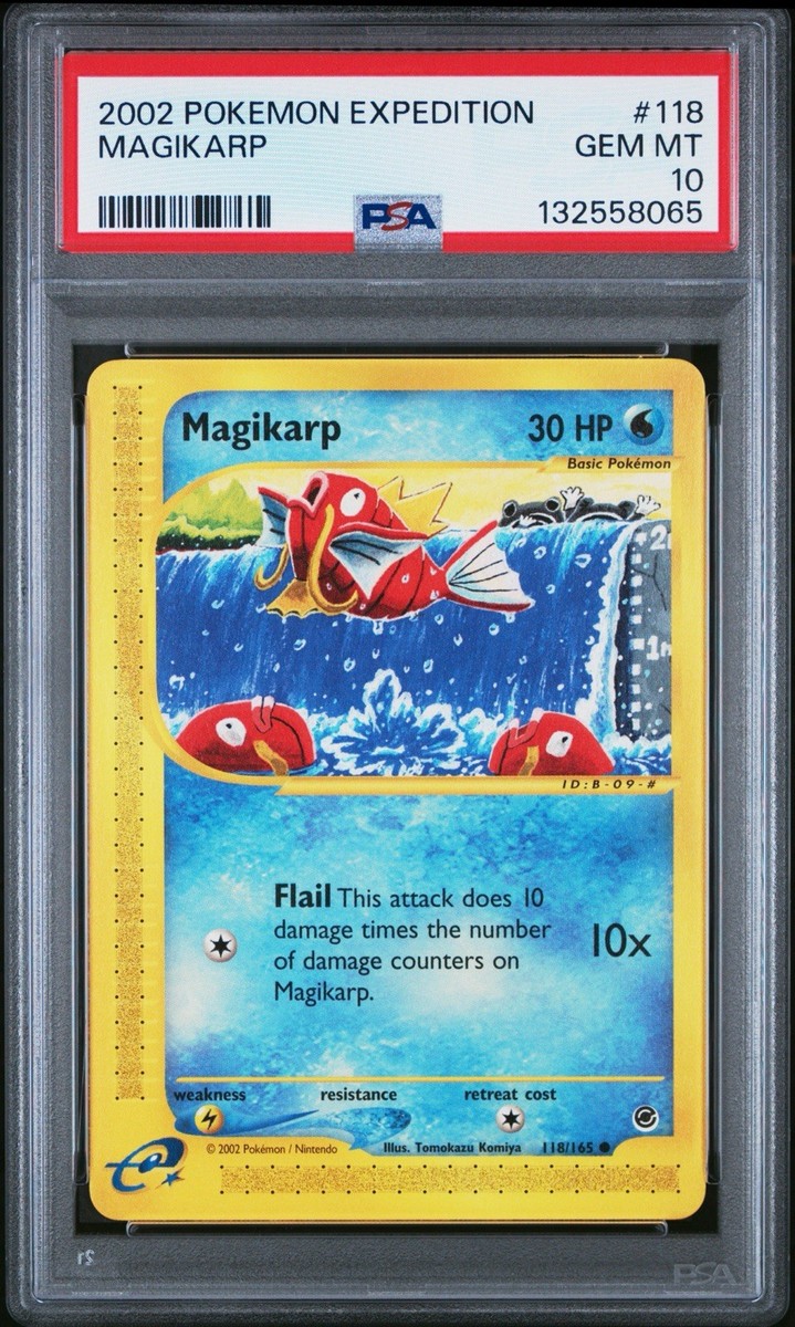 2002 POKEMON EXPEDITION #118 MAGIKARP Non Holo | eBay