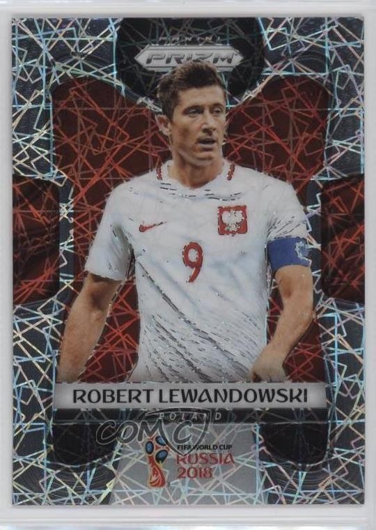 2018 Panini Prizm World Cup Lazer Prizm Robert Lewandowski #146 02ez