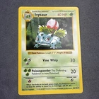 Ivysaur 30/102 Shadowless Base Set Pokemon Card 1999 WOTC Vintage Uncommon