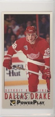1993-94 Fleer Power Play Dallas Drake #71 Rookie RC 7d2