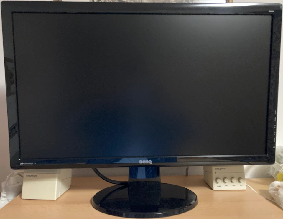 Bildschirm 24 Zoll BenQ G2450 LCD Monitor GL240-B, senseye™ 3, 1920x1080 DVI VGA - Bild 2 von 4