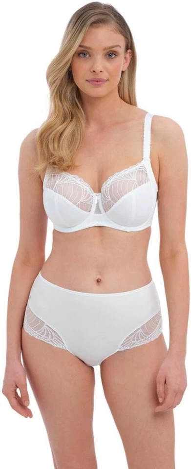 Sujetador Fantasie para mujer Adelle con aros soporte lateral completo 34/34GG, blanco  Foto 4 de 4