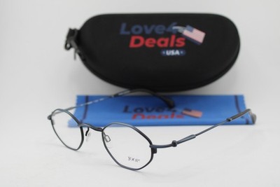 NEW JOOP! MOD 8385-105 FMG B-21 BLUE BLACK GUNMETAL AUTHENTIC EYEGLASSES 44-24