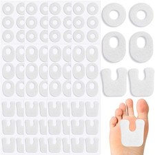 72 Pcs Felt Callus Pads, Callus Cushions for Bottom of Foot Self Adhesive Foot C