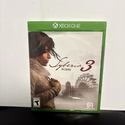 Syberia 3 XBOX ONE B.H. SOKAL BRAND NEW SIDE SEALED ONLY
