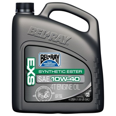 Bel-Ray EXS Full Synthetic 4T 10W-40 Motorcycle Oil 4 Liter 99161-B4LW