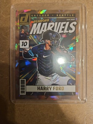 2024 Panini Donruss - Diamond Marvels Gold Ice /10 Harry Ford #11 (RC)