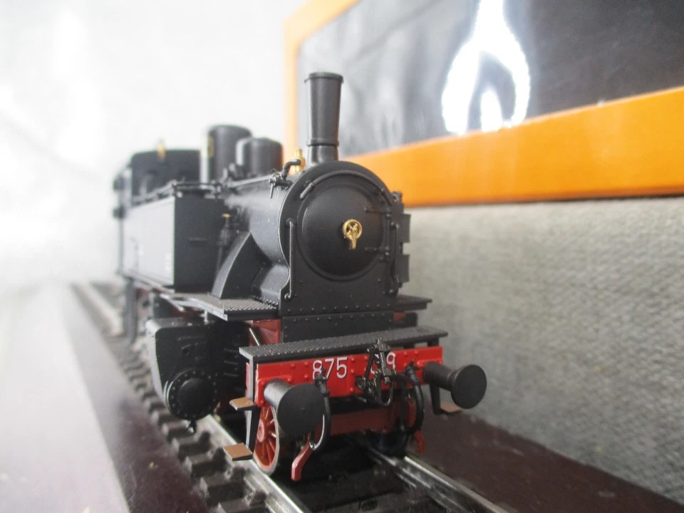 Roco Spur H0 62234 Dampflokomotive BR875 der FS Analog DSS in EVP FB166 - Bild 3 von 4