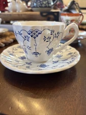 English Teacup & Saucer Made By Myott Meakin In England 