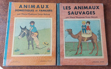 2 albums de M. M. Franc-Nohain: Animaux domestiques et animaux sauvages, EO.