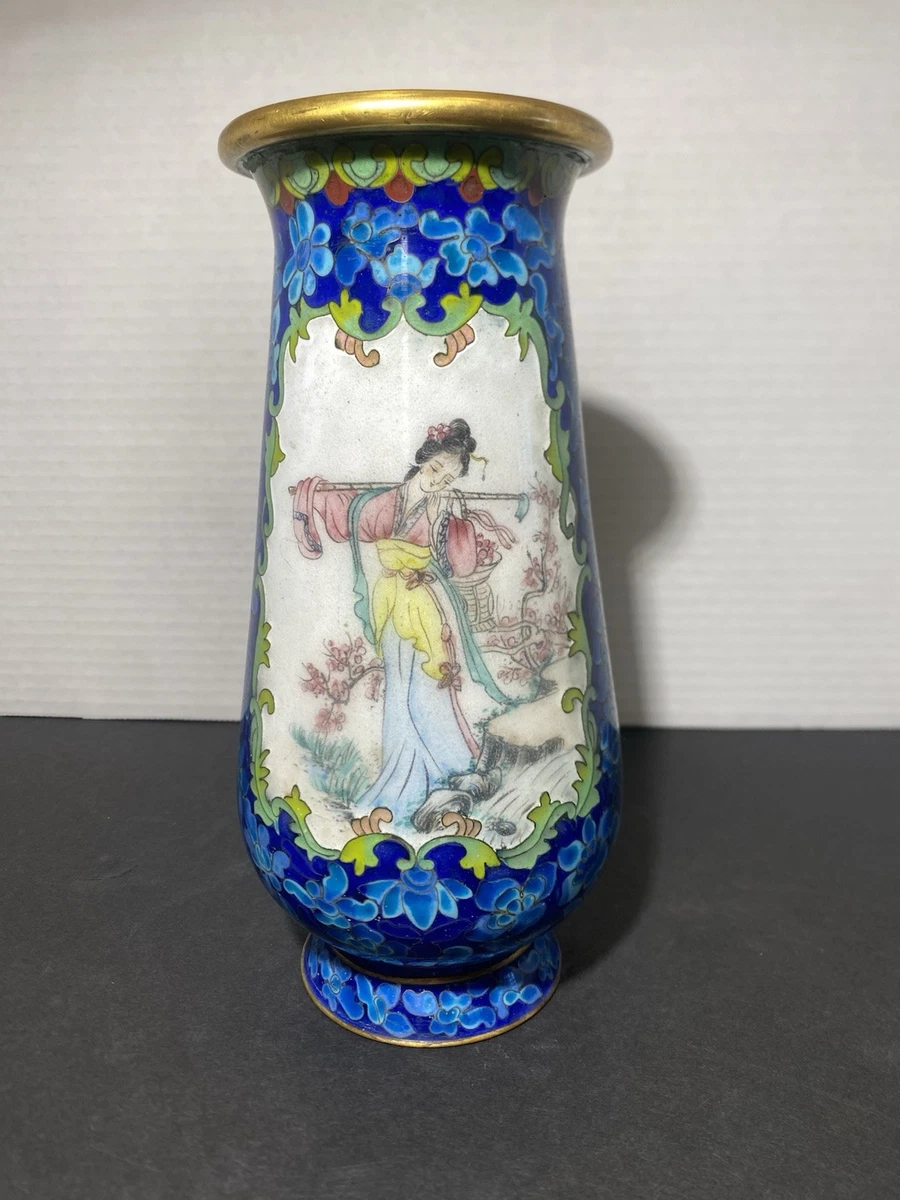 中国景泰蓝在中国古董盘子| eBay