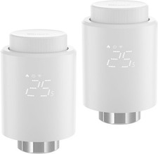 2PCS SONOFF TRVZB Smart ZigBee 3.0 Thermostatic Radiator Valve,APP Voice Control