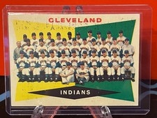 1960 Topps - 2nd Series Checklist Cleveland Indians #174
