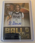 2023-24 Topps Chrome OTE Daquan Davis Ball Stars Auto Orange Basketball SP /25