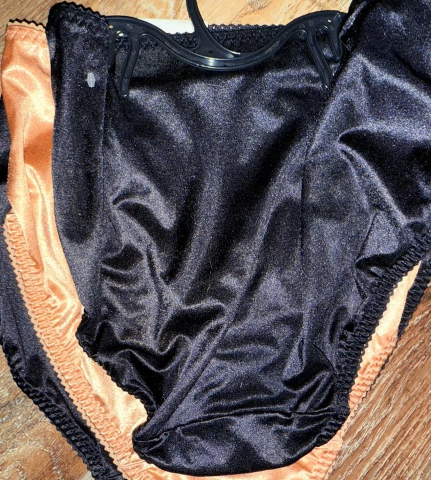 Ropa interior Vanity Fair radiante para mujer de corte alto bragas 3 pares mezcla de nailon (A) ~ 5XL Foto 4 de 4