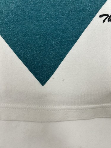 Vintage The Game Big Logo All Over Print Mighty Ducks Of Anaheim Shirt Boxy L/XL - Picture 20 of 23