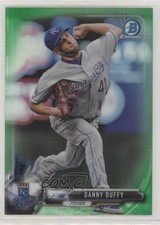 2017 Bowman Chrome Green Refractor 11/99 Danny Duffy #94 0b5