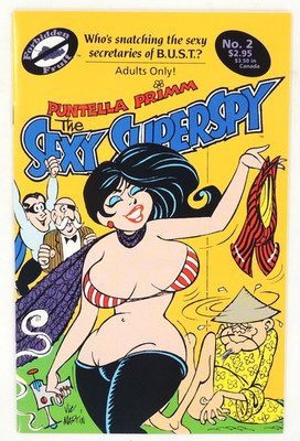 The Sexy Superspy #2 Puntella Primm Forbidden Fruit Vic Martin Good Girl Art