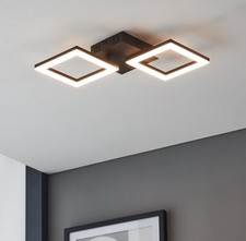 EGLO Paranday- Z Diamonds Small Flush Ceiling Lights