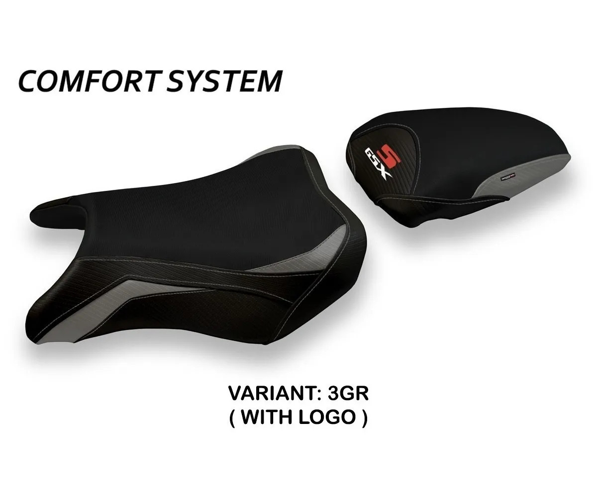 Seat saddle cover Hokota 1 Comfort Sys Gray TPZ SUZUKI GSX S 750 2017 2021 13L