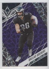 2022 Panini Phoenix Purple Lazer 40/99 Dallas Goedert #92 10ba
