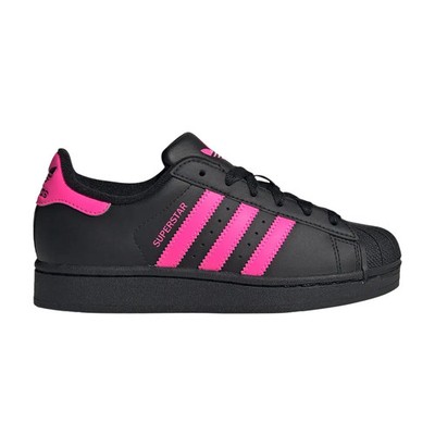adidas Adidas Superstar 2 J Core Black Lucid Pink JQ0284 Available Now