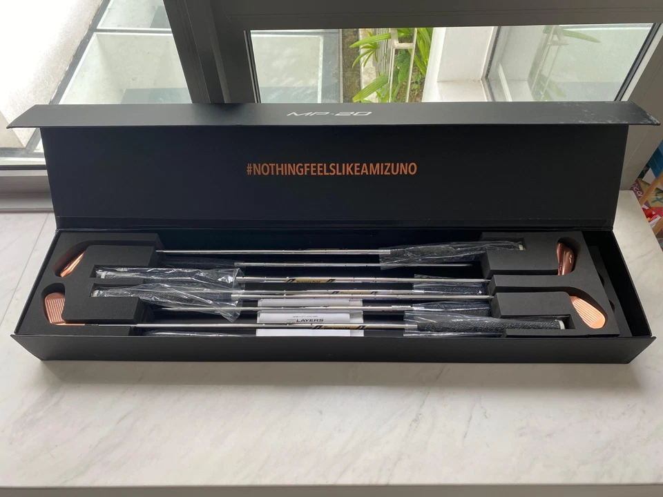 (BRAND NEW) Mizuno MP-20 Copper Limited Edition of 500 rare boxed 8x pieces MP20 - Image 3 of 4
