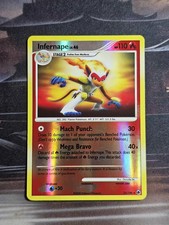 Infernape 22/100 Rare Majestic Dawn Pokemon Reverse Holo Lightly Played