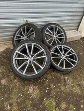 set of 4 rims 18 With Used Tires