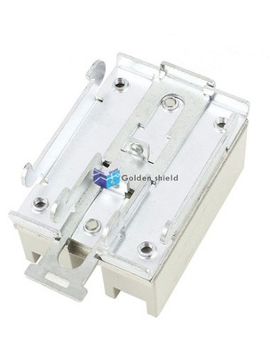 SSR-60DA Single Phase Solid State Relay w Bracket Socket DC 3-32V toAC24-380V Kd