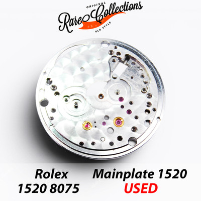 Guter Zustand Rolex 1520 8075 Gebraucht Platin 1525 1530 1535 1556 1565 MainPlat