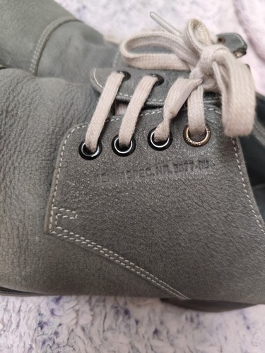 G-Star Raw Mens Leather Canvas Heeled Shoes Size 8 ,42 Style Gs12400/477 Gray - Picture 7 of 15
