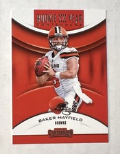2018 Panini Contenders - Rookie of the Year Contenders Baker Mayfield #RYA-BM