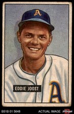 1951 Bowman #119 Eddie Joost Athletics 1.5 - FAIR