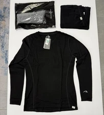 Merino.tech Merino Wool Base Layer 3-Piece  Set - Top, Bottoms, Wool Socks - NWT