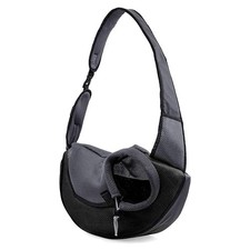 Pet Sling Carrier for Small Dogs Cats Breathable Mesh Travelling Hands-Free P...