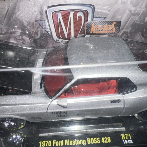 M2 Machines 1:24 Release 71B AUTO MODS 1970 Ford Mustang Boss 429 CHASE 1/500 - Picture 8 of 14