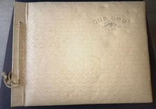 Vintage unused wedding photograph album 1960s by Walkers