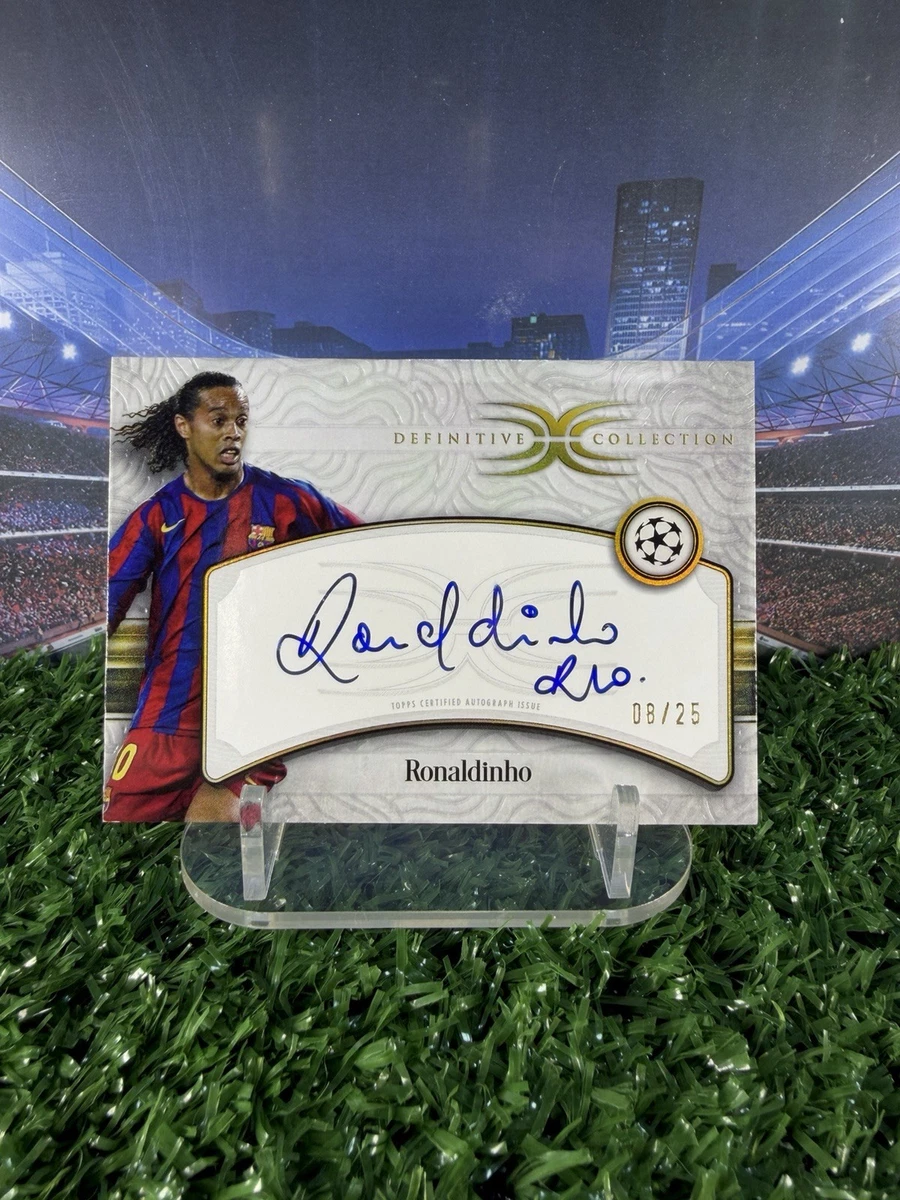 Topps UEFA Champions League Autographed Soccer Sports Trading