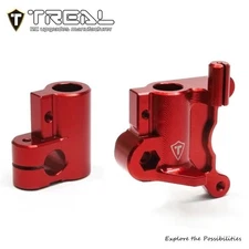 TRLX003XBQPAN ALUMINUM FORK LUG SET FOR PROMOTO MX: RED