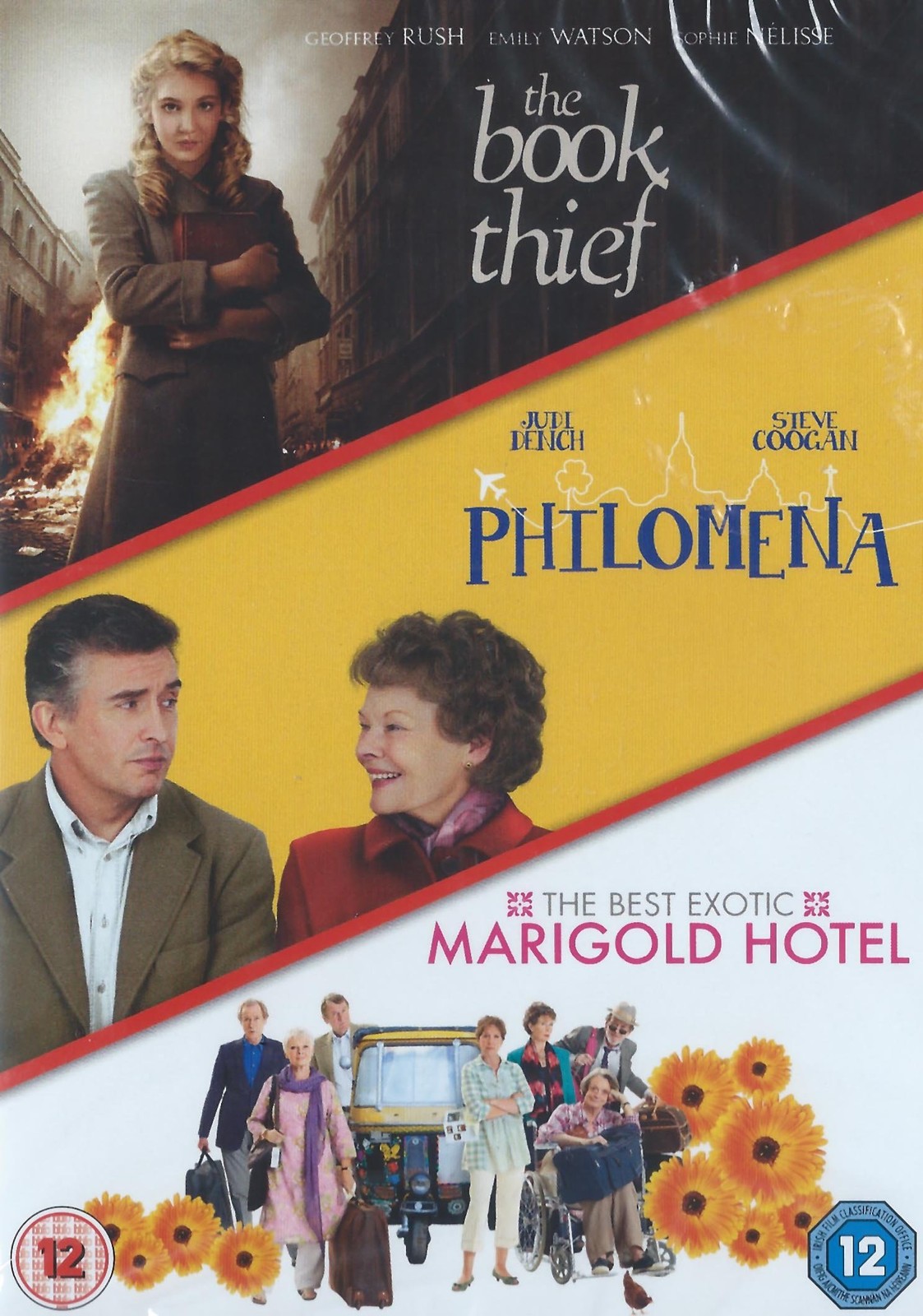 The Book Thief / Philomena / The Best Exotic Marigold Hotel Set (DVD) Judi Dench