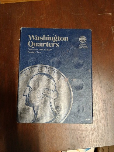  Whitman Washington Quarters Coin Folder  1946 To 1959 Number 2 Album Book 9031