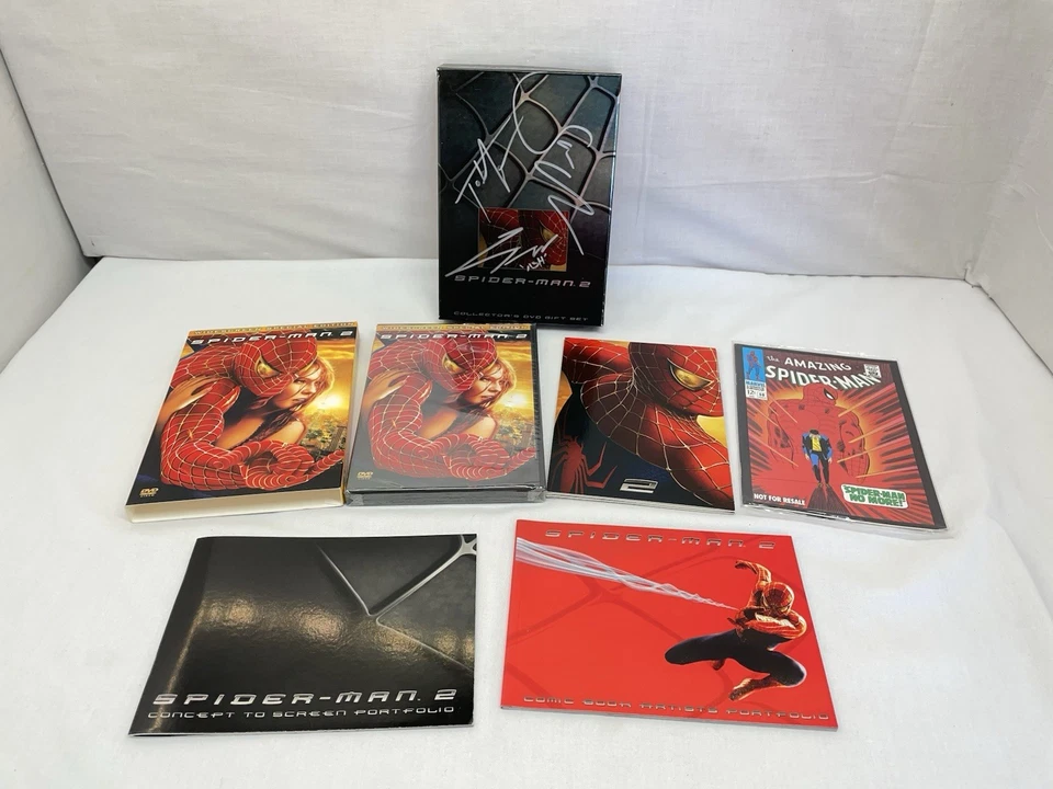 RARE CAST SIGNED Spider-Man 2 Collector's DVD Gift Set Limited Edition W/COA - Image 2 of 4