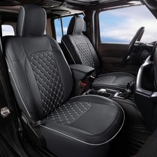 Giant Panda Jeep Wrangler 4 Door Jl 2018-2026 Full Set Car Seat Covers For Sa...